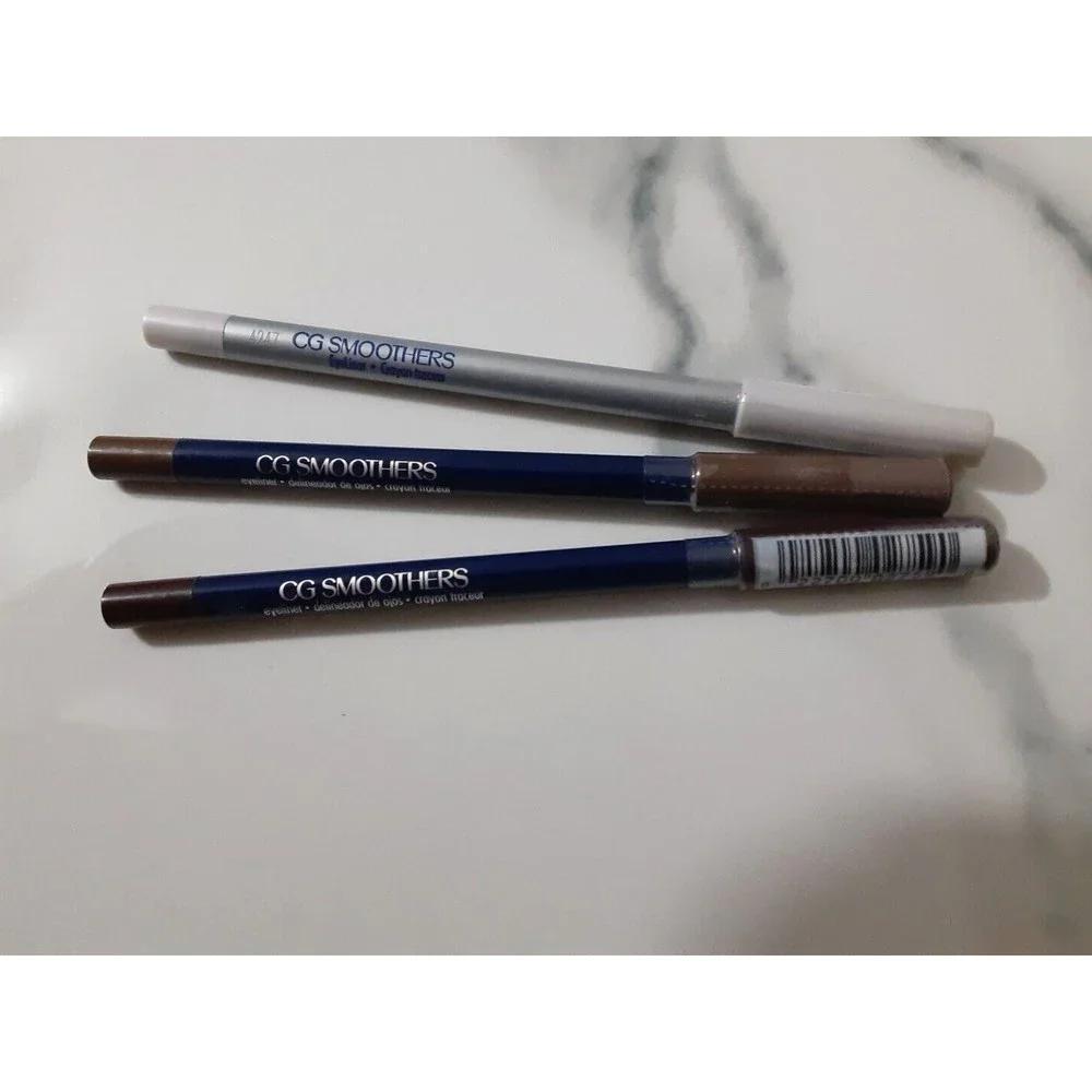 CoverGirl CG Smoothers Eyeliner Lot Of 3 - Mink 430 , Khaki 435 , Quartz 420